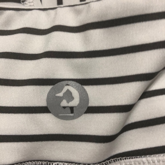 White&black stripes leggings long leg - Picture 4 of 4